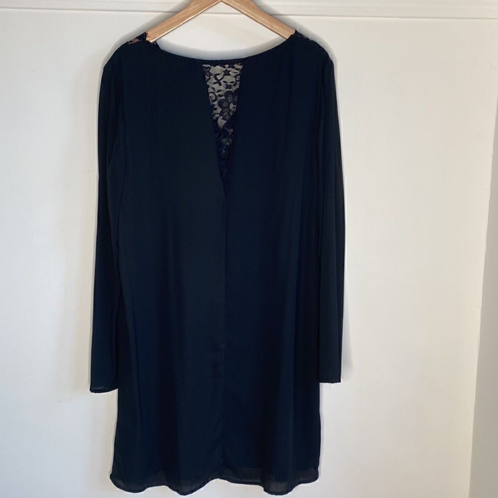 NWT Tom Tailor Black Sheath Dress with Bell Sleeves - Picture 11 of 15